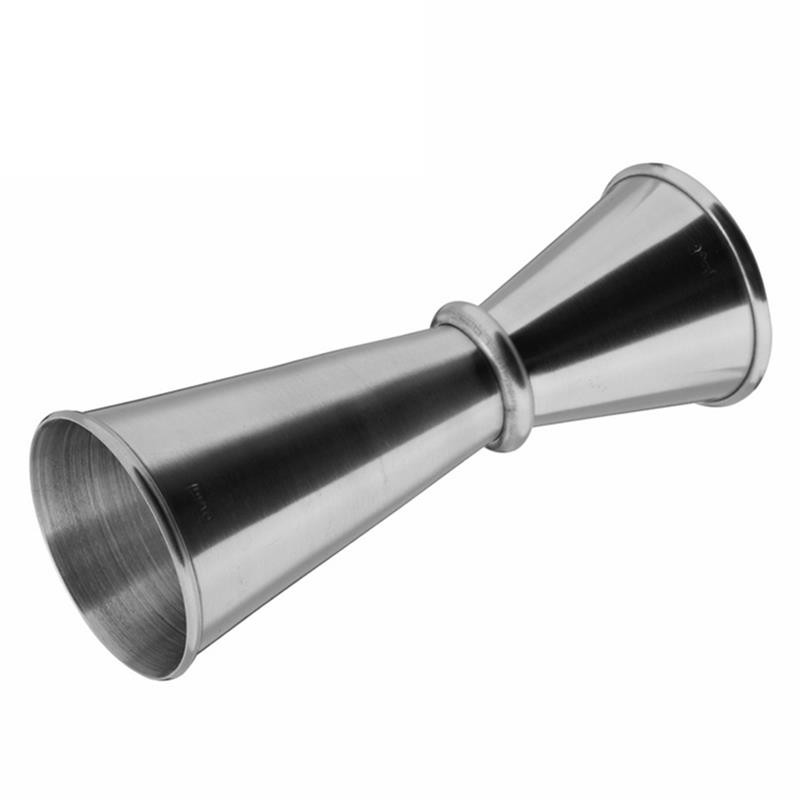 Nerūsējošā tērauda kokteiļu džigger mērīšanas kokteiļu rīks kokteiļu rīks, augļu sulas mudler virtuves ierīces