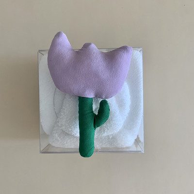 Tulipan izvezen ručnik za lice Vjenčani dar Suvenir Ručnik za pranje Kupaonski mekani brzosušeći ručnik za plažu Rupčić za tulipan