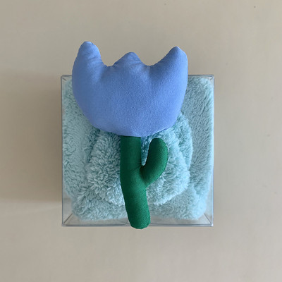 Tulipan izvezen ručnik za lice Vjenčani dar Suvenir Ručnik za pranje Kupaonski mekani brzosušeći ručnik za plažu Rupčić za tulipan