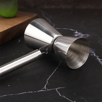 Measuring Cup Tools Bar Measure Cocktail Jigger With Handle Measuring Cup 304 Inox Steel Bar Tools