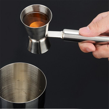 Measuring Cup Tools Bar Measure Cocktail Jigger With Handle Measuring Cup 304 Inox Steel Bar Tools