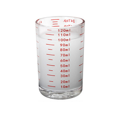 4 unce/120 ML Pribor za šipke otporne na toplinu za teške uvjete rada Mjerna posuda Alati za barmena Držač za čašu