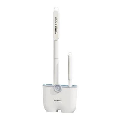 Set četke i držača za WC školjku, pribor za čišćenje i držač četke za WC školjku s 2 četke za čišćenje kupaonice