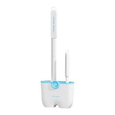 Set četke i držača za WC školjku, pribor za čišćenje i držač četke za WC školjku s 2 četke za čišćenje kupaonice