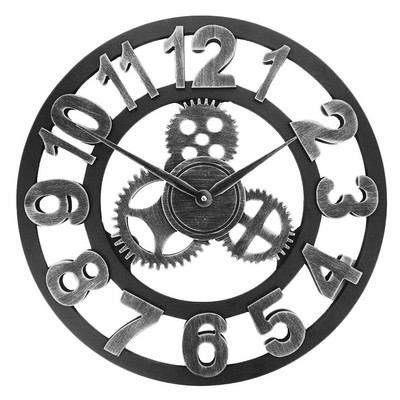 VRUĆA PRODAJA！！！Novi dolazak 40cm oprema industrijskog stila kvarcni zidni sat naljepnica Dekoracija dnevne sobe Veleprodaja Dropshipping