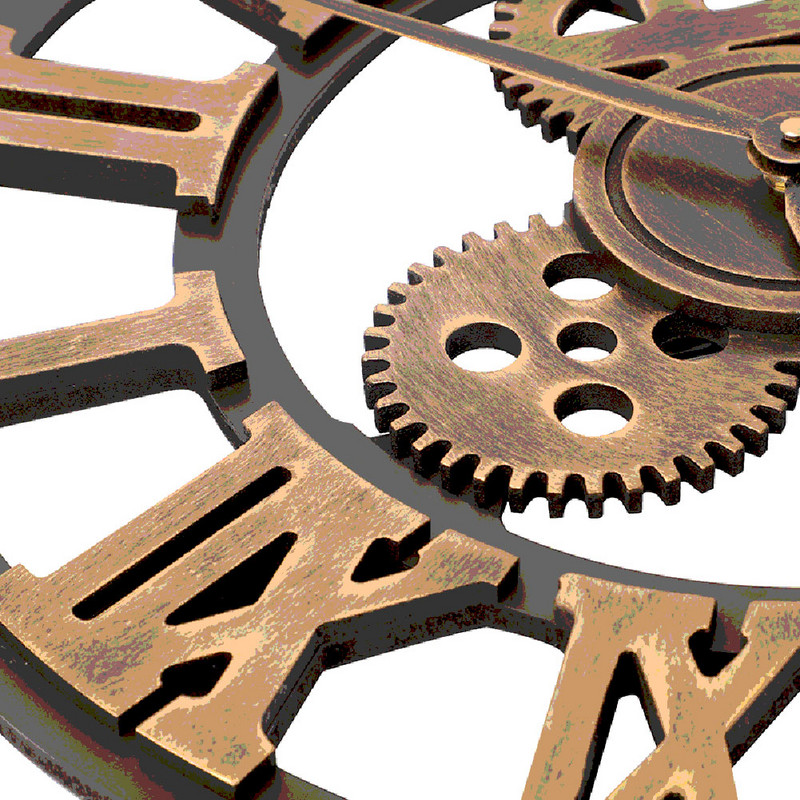 VRUĆA PRODAJA！！！Novi dolazak 40cm oprema industrijskog stila kvarcni zidni sat naljepnica Dekoracija dnevne sobe Veleprodaja Dropshipping