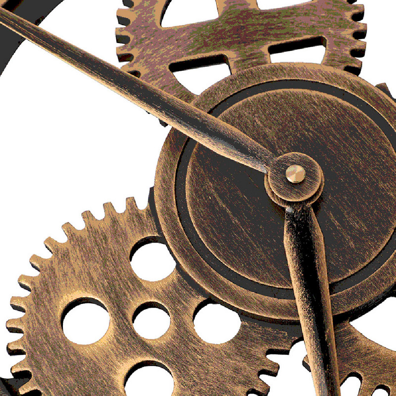 VRUĆA PRODAJA！！！Novi dolazak 40cm oprema industrijskog stila kvarcni zidni sat naljepnica Dekoracija dnevne sobe Veleprodaja Dropshipping