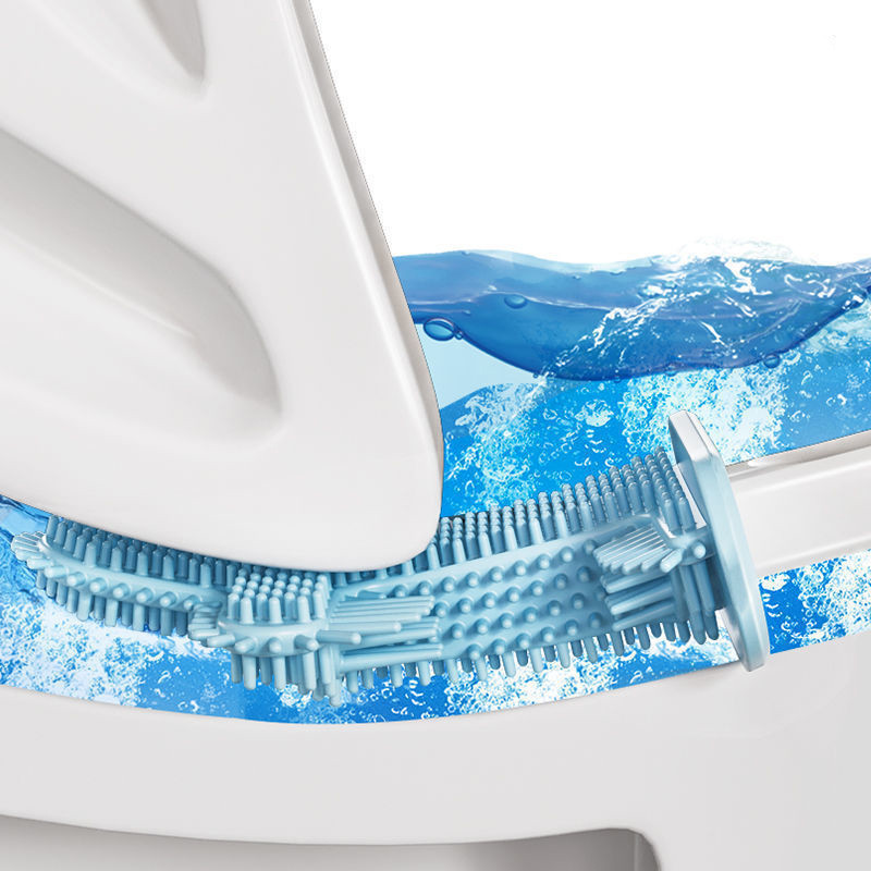 Zidna četka za WC bez mrtvog kuta Četke za WC u obliku kaktusa s nosačem Alati za čišćenje WC-a u kupaonici