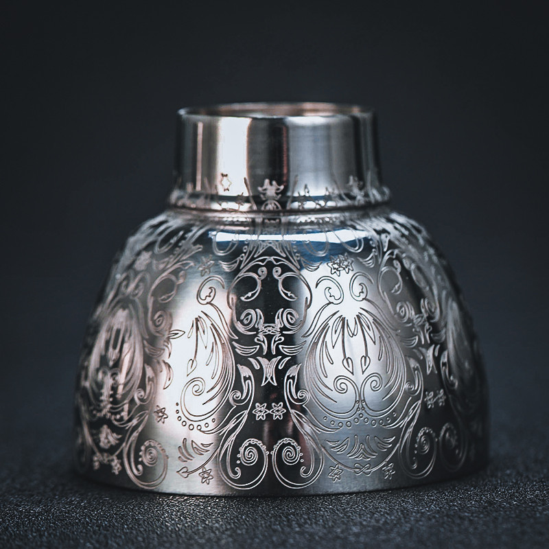 450 ml raižinio graviravimo vintage strypo purtyklė nerūdijančio plieno kokteilių Bostono baro plaktuvo juostos įrankis