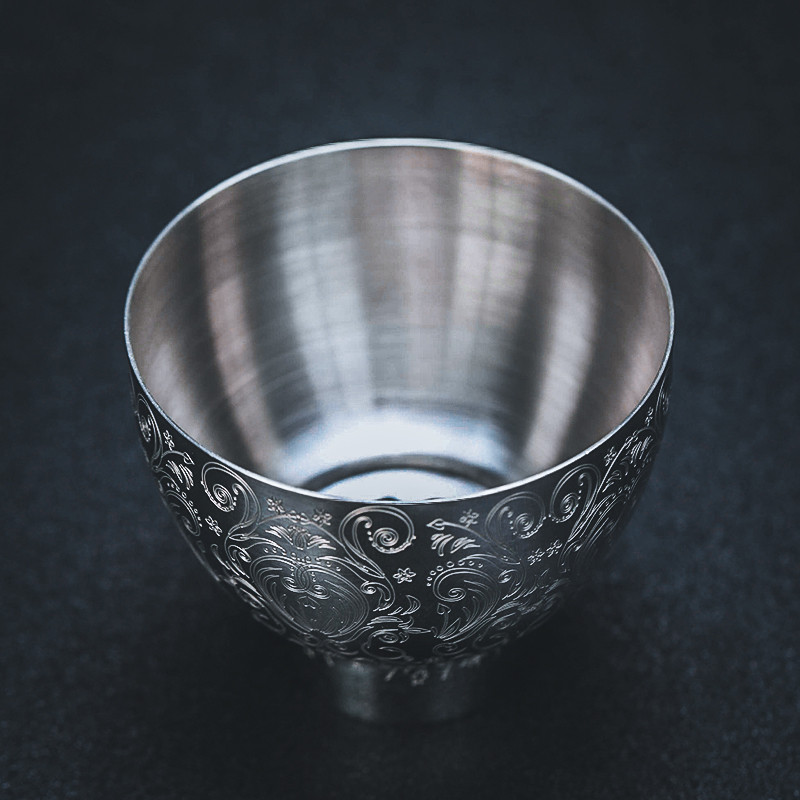 450 ml raižinio graviravimo vintage strypo purtyklė nerūdijančio plieno kokteilių Bostono baro plaktuvo juostos įrankis