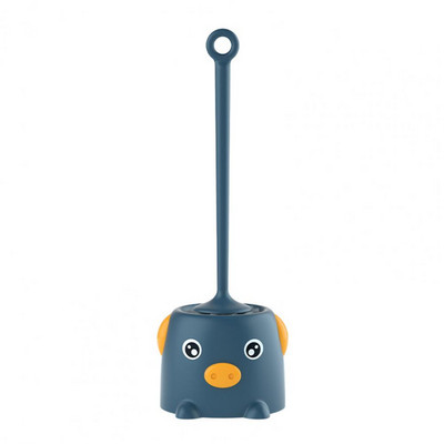 Moderna tualetes suka, pagarina rokturi tualetes tīrīšanas birste Jauki, jauka cūkas vannas istabas suka Spēcīga dekontaminācija