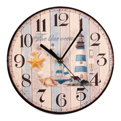 Zidni drveni satovi Kratki dizajn Tihi kućni kafić Uredski zidni dekor 9 inča Zidna umjetnost Veliki zidni satovi 23 cm Kavane