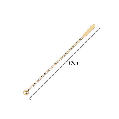 Mikser za koktele od nehrđajućeg čelika Štapići za miješanje Štapići za miješanje Puddler Muddler Kutlača Mješalica Štapići za miješanje Dodaci za bar