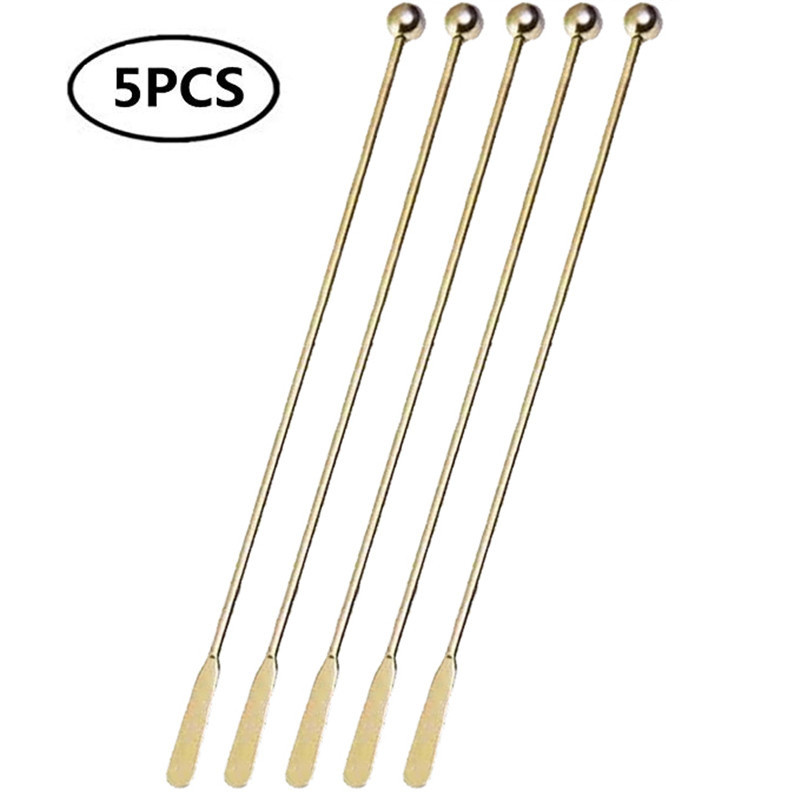 Mikser za koktele od nehrđajućeg čelika Štapići za miješanje Štapići za miješanje Puddler Muddler Kutlača Mješalica Štapići za miješanje Dodaci za bar