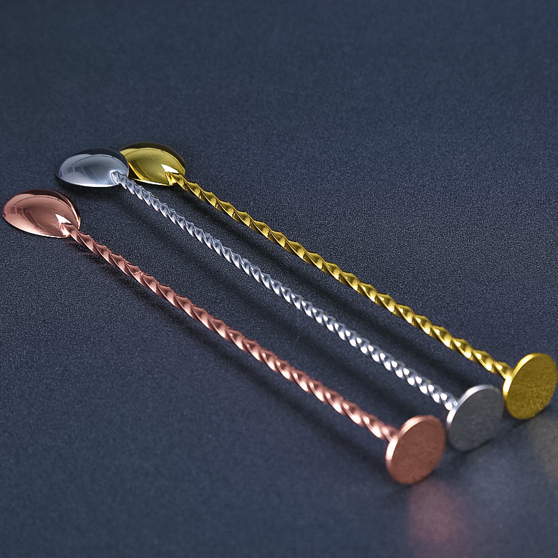 27,5 cm koktel bar od nehrđajućeg čelika Žlica Disk Rep Mikser za piće Miješanje Miješanje