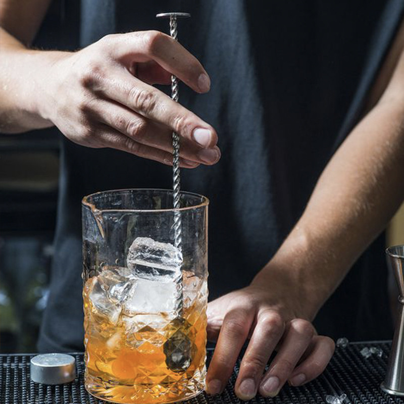 27,5 cm koktel bar od nehrđajućeg čelika Žlica Disk Rep Mikser za piće Miješanje Miješanje