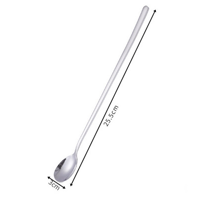 1vnt kokteilių šakutės šaukštas nerūdijančio plieno kokteilių baras, patvarūs baro prietaisai maišymo strypo spiralės formos dvigubos galvos virtuvės reikmenys