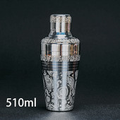 510 ml Bar Cocktail Shaker Bar Bar Shaker Cobbler Shaker Kokteilių baro įrankis