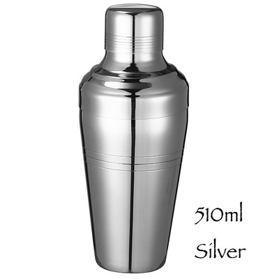 510 ml Bar Cocktail Shaker Bar Bar Shaker Cobbler Shaker Kokteilių baro įrankis