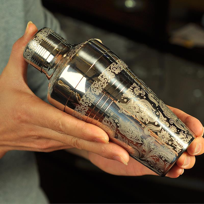 510 ml Bar Cocktail Shaker Bar Bar Shaker Cobbler Shaker Kokteilių baro įrankis