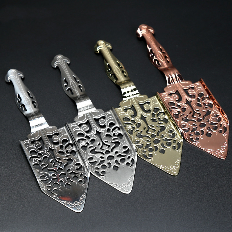 Naujas nerūdijančio plieno absento šaukštas kokteilių baro indai Karčiojo šaukštelio Absento stiklinis puodelis gėrimų indų šaukštas kūrybinis filtras