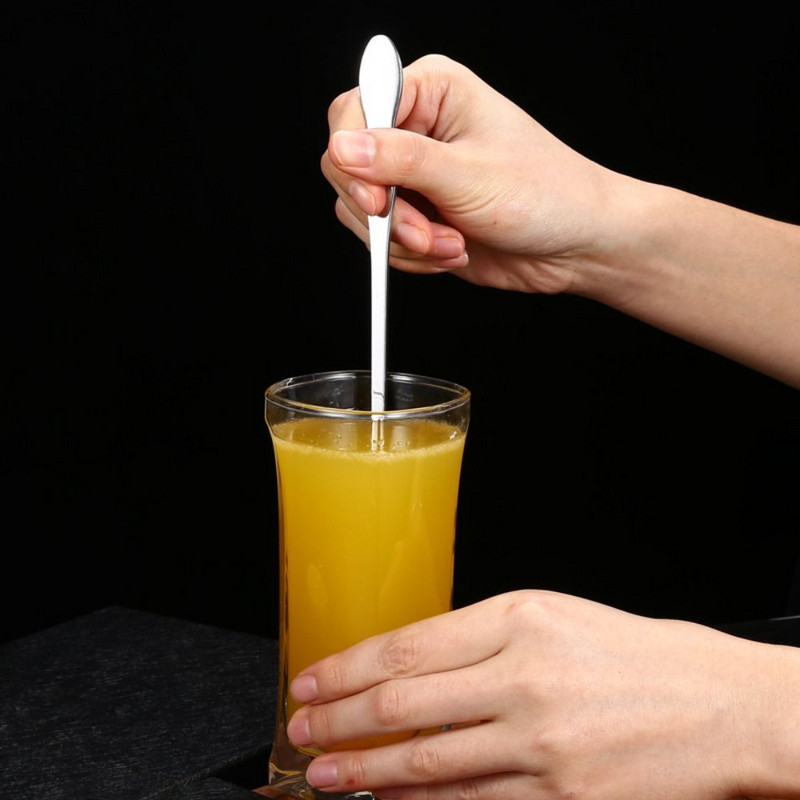 Kūrybingi nerūdijančio plieno moliūgų koteliai ledo šaukštas medaus arbata kava itin ilga rankena maišymo šaukšto juostelė kokteilių maišymo maišytuvai