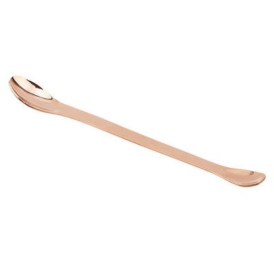 Dvostruka žlica za kavu od nehrđajućeg čelika Žlica za miješanje za koktele, sladoled, kavu, milkshakeove, sok, čaj, žlice za piće