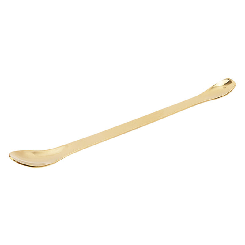 Dvostruka žlica za kavu od nehrđajućeg čelika Žlica za miješanje za koktele, sladoled, kavu, milkshakeove, sok, čaj, žlice za piće