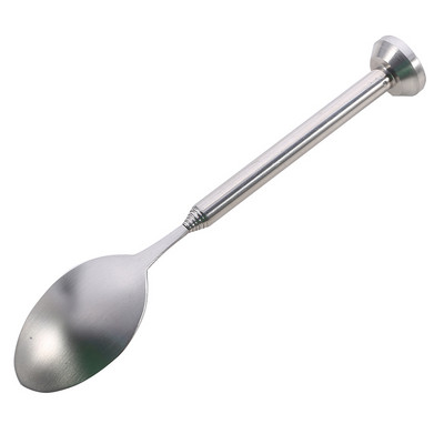 Žlice sa srebrnom teleskopskom drškom od nehrđajućeg čelika Prijenosne žlice za miješanje Teleskopske žlice za miješanje pića za barmena