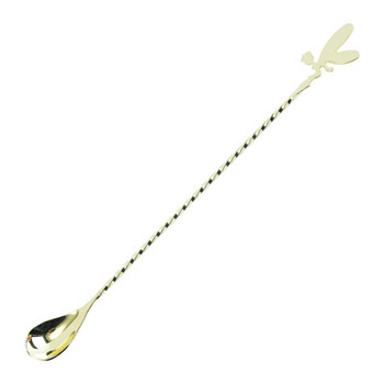 F63A Stirring Spoons Bar Spoons Coffee Spoon Long Hand Inless Steel Υλικό 3 χρωμάτων για να επιλέξετε δώρα για τους λάτρεις του κοκτέιλ