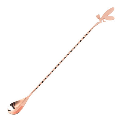 F63A Žlice za miješanje Žličice za barove Žlica za kavu Duga ručka Materijal od nehrđajućeg čelika 3 boje po izboru Pokloni za ljubitelje koktela