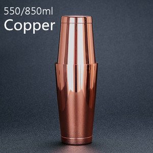 18 uncijų ir 28 uncijų amerikietiško stiliaus Bostono purtytuvas 304 nerūdijančio plieno kokteilių plaktuvas skardos / alavo purtytuvo juostos įrankis