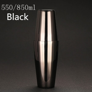 18 uncijų ir 28 uncijų amerikietiško stiliaus Bostono purtytuvas 304 nerūdijančio plieno kokteilių plaktuvas skardos / alavo purtytuvo juostos įrankis