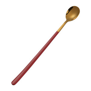 1/7 kom. 24 cm duga drška od nehrđajućeg čelika za sladoled, desertna žličica za čaj, šarena žličica za kavu, posuđe za jelo Kuhinjski alati