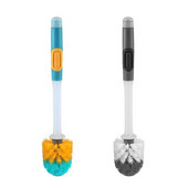 Sienas stiprinājuma tīrīšanas birste ar garu rokturi tualetes birste un turētājs var pievienot tualetes tīrīšanas līdzekli