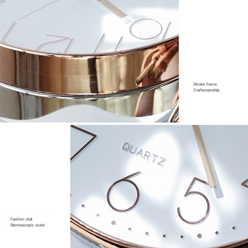 Sienas modinātājs Nordic Movement Stikls Mājas dekors Paux Ādas jostas piekarināmais zvans unikāls modes dāvana apaļš ciparnīcas pulkstenis mājas dekors