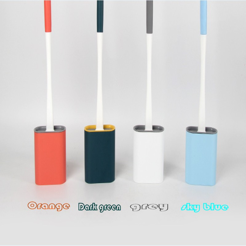 Vannas istabas tualetes birste Plakani sari, pie sienas stiprināma, uz grīdas stāvoša mājas tīrīšanas instrumenti, ūdens necaurlaidīgs ar ātri žūstošu turētāju komplektu