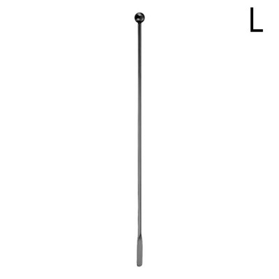 Agitator din oțel inoxidabil în formă de fructe 3D Unelte pentru băuturi de cocktail Bar de vinuri Agitator Accesorii de bucătărie Agitator lingură de petrecere H1U3