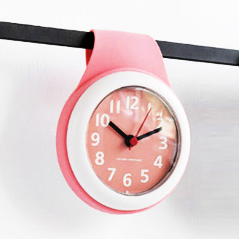 Tihi zidni sat Kuhinja Kupaonica Vodootporni viseći ukrasi za tuširanje sa sisaljkama
