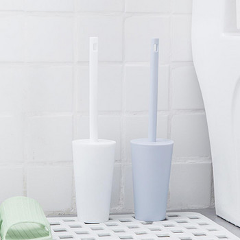 Ελαφρύ 1 σετ Χρήσιμο εργαλείο καθαρισμού μπάνιου Βούρτσα τουαλέτας 2 χρωμάτων Βούρτσα καθαρισμού τουαλέτας Απλή για το σπίτι