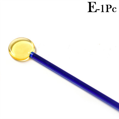 18 cm kreativna miješalica za koktele Stakleni štapići za svadbene zabave Bar Swizzle Drill Staklena šipka za ručno miješanje kave