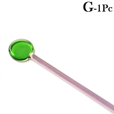 18 cm kreativna miješalica za koktele Stakleni štapići za svadbene zabave Bar Swizzle Drill Staklena šipka za ručno miješanje kave