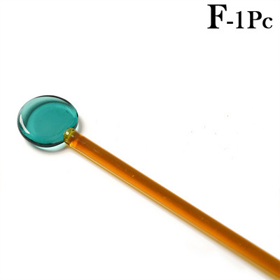 18 cm kreativna miješalica za koktele Stakleni štapići za svadbene zabave Bar Swizzle Drill Staklena šipka za ručno miješanje kave