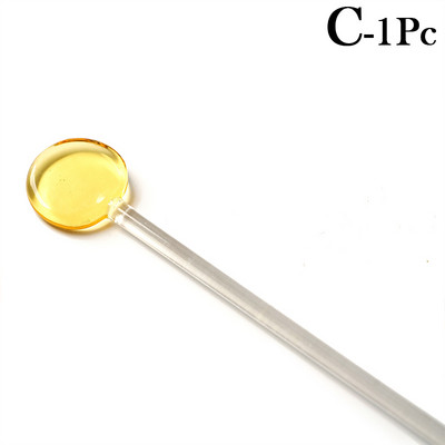 18 cm kreativna miješalica za koktele Stakleni štapići za svadbene zabave Bar Swizzle Drill Staklena šipka za ručno miješanje kave