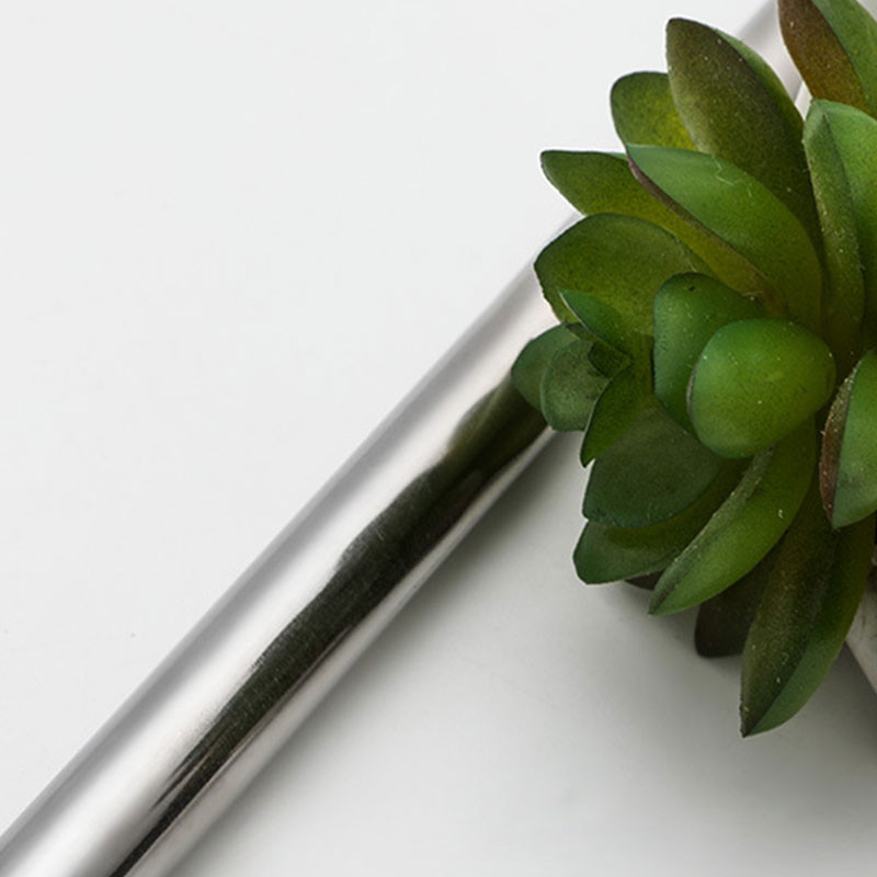 Velika 15 mm Bubble Tea Milkshake slamka za višekratnu upotrebu Metalna slamka od 304 nehrđajućeg čelika Set slamki za piće Bar Boba ravne slamčice