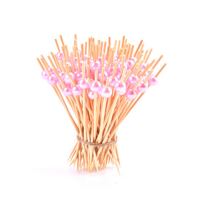 100 kom Dekoracija Bambus Odabir hrane Voćne vilice Štapići Buffet Cupcake Toppers Vilice za koktele Dekoracije za vjenčanje