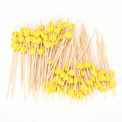 100 kom Dekoracija Bambus Odabir hrane Voćne vilice Štapići Buffet Cupcake Toppers Vilice za koktele Dekoracije za vjenčanje