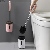 2022 Ιαπωνική απλή βούρτσα καθαρισμού τουαλέτας οικιακού καθαρισμού Εργαλείο καθαρισμού με μαλακή βούρτσα χωρίς διάτρηση σετ βούρτσας τουαλέτας