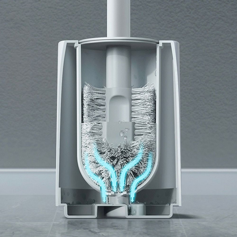 Sredstvo za čišćenje WC školjke bez bušenja WC dodaci Četka za WC školjku Set četki za WC i držač Alati za čišćenje Sanitarna četka