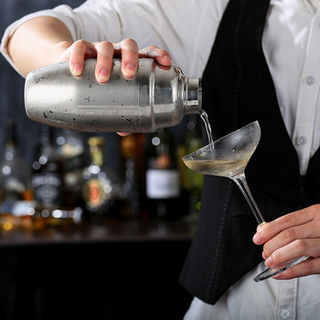 Ανοξείδωτο σέικερ για κοκτέιλ Μίξερ Wine Martini Boston Shaker For Bartender Drink Party Barware Tools Bar Set 350ml/530/750ml
